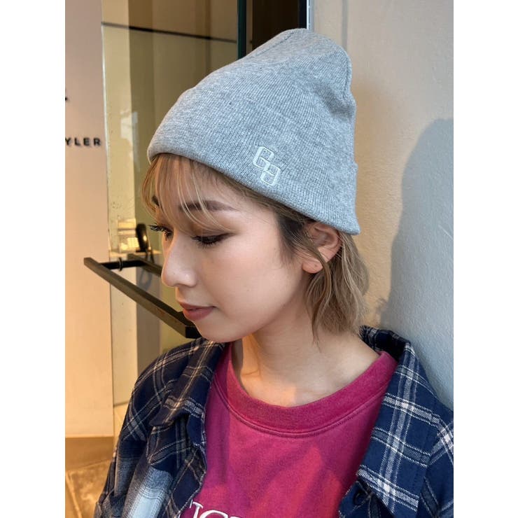 GG embroidery KNIT CAP[品番：MKSW0051794]｜GYDA（ジェイダ）の