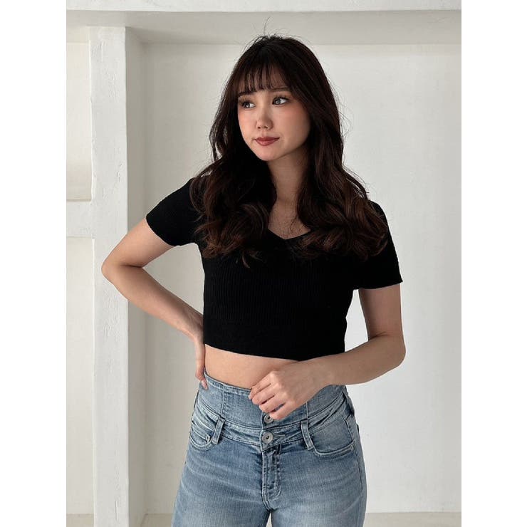 GYDA まとめ売り♡みさわ GYDA (ジェイダ）GYDAジャカードアメスリニットトップス 予約