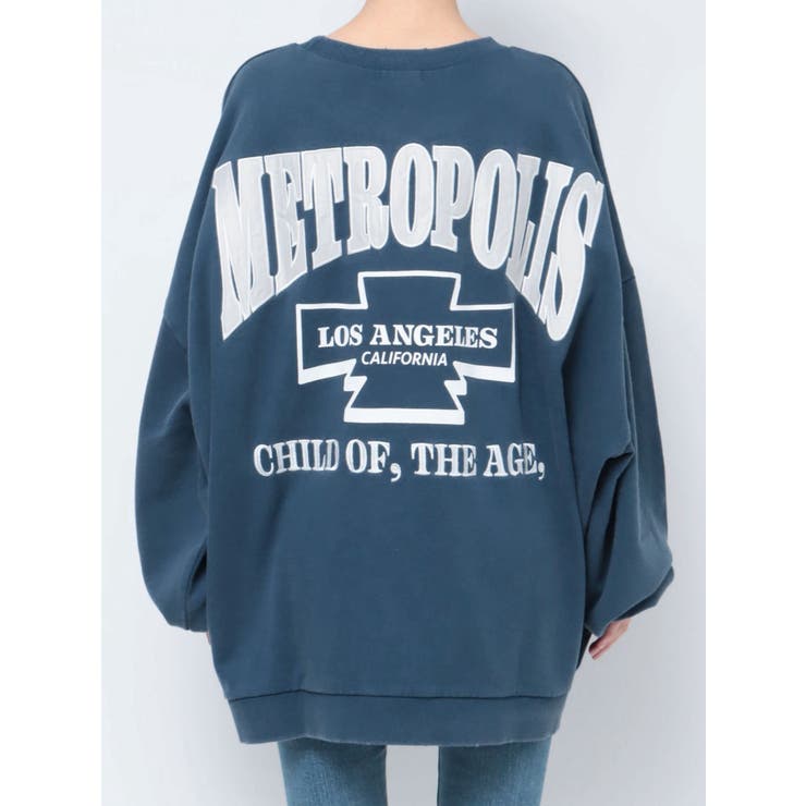 GYDA - GYDA METROPOLISグラインダードルマンスウェットTOPS ジェイダ GYDA METROPOLISグラインダードルマンスウェットTOPS