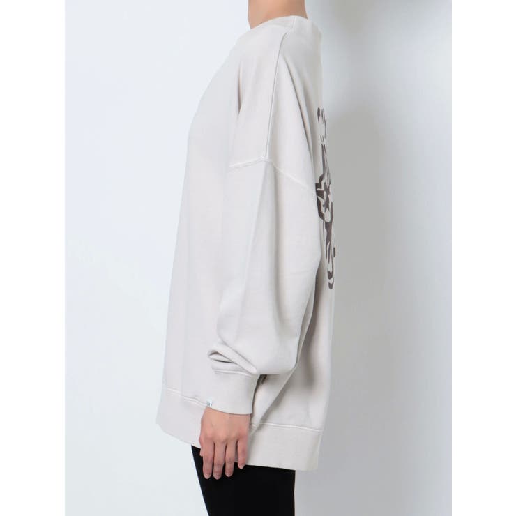 FEEL BUNNY VネックスウェットTOPS[品番：MKSW0052550]｜GYDA