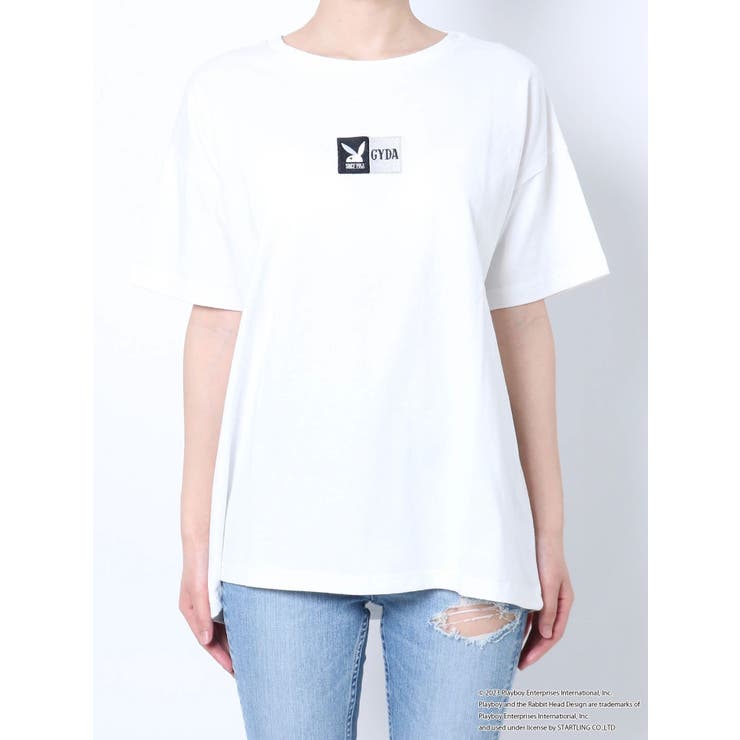 PLAYBOY×GYDA BIG Tシャツ[品番：MKSW0051402]｜GYDA（ジェイダ