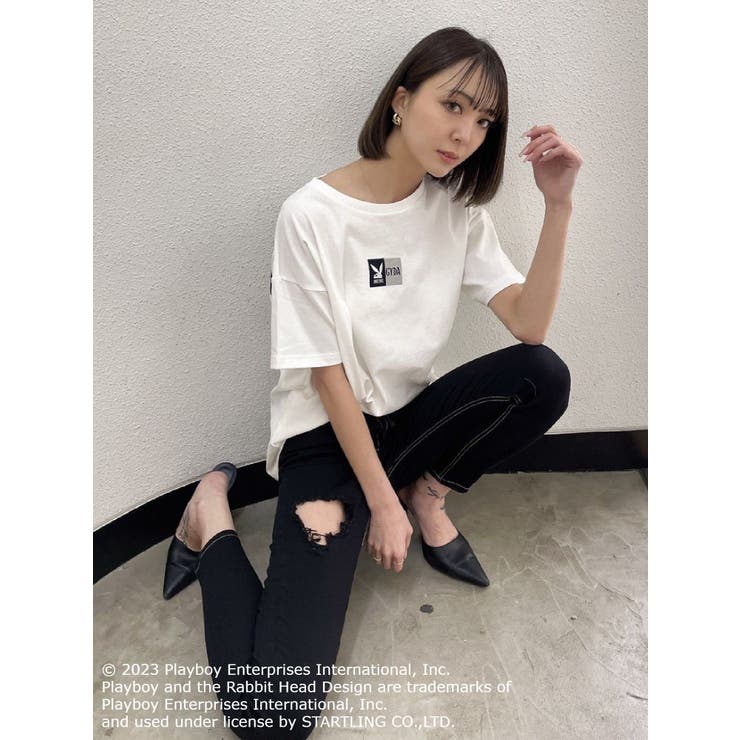 9/5まで値下げ中❕キルティングアップリケビジューTシャツ fit=scale-down,w=1200