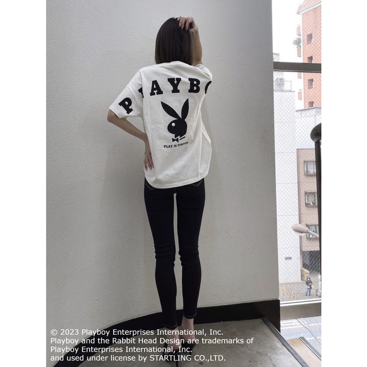 Playboy 【 November 2013 Sepia Hoodie Womens 】 ファッション レディースファッション トップス Tシャツ カットソー レデ PLAYBOY×GYDA BIG Tシャツ[品番：MKSW0051402]｜GYDA（ジェイダ
