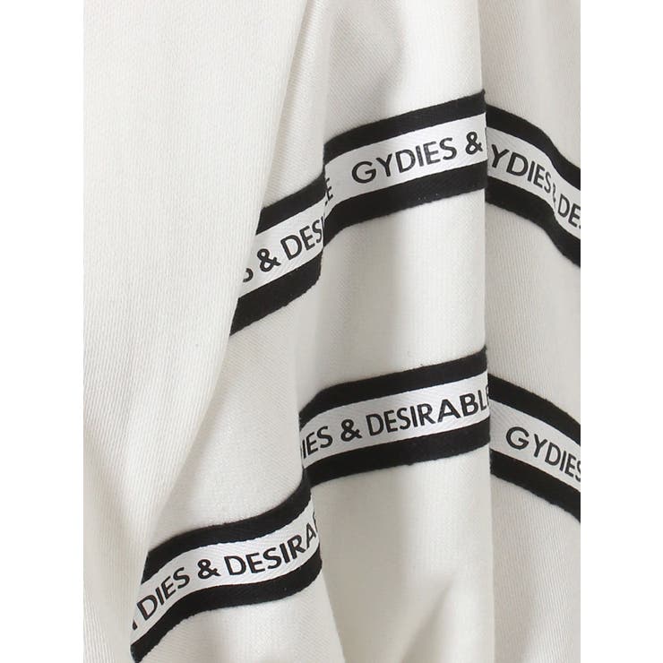 2LINE LOGOテープハーフZIP TOPS | GYDA | 詳細画像47 