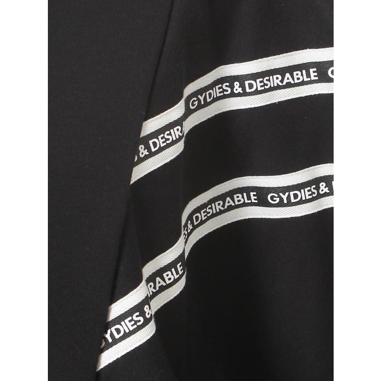 2LINE LOGOテープハーフZIP TOPS | GYDA | 詳細画像49 