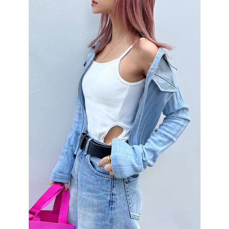 ジェイダ　【TINY】 サイドオープンBODY SUIT 2点セット　新品 TINY】サイドオープンBODY SUIT[品番：MKSW0051905]｜GYDA（ジェイダ