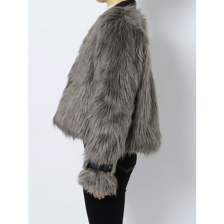 xfrmファーベスト付きライダースジャケット HARE #ZARA #メンズファッション #ファーベスト #ファーベスト