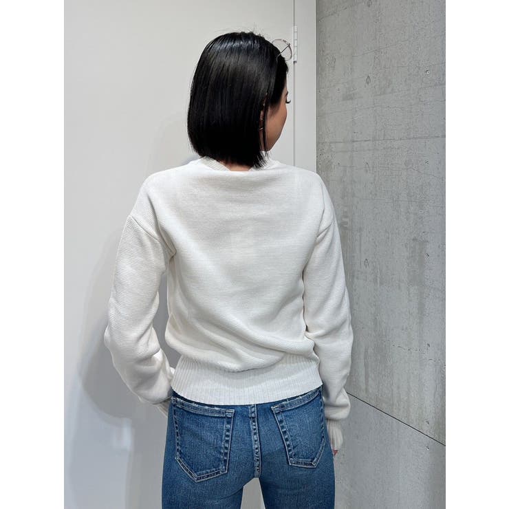 ニット・セーター IONSEOUL Damage Golgi Knit JE103 JOSE MOON ニット セーター DAMAGE CABLE KNIT/ダメージケーブル
