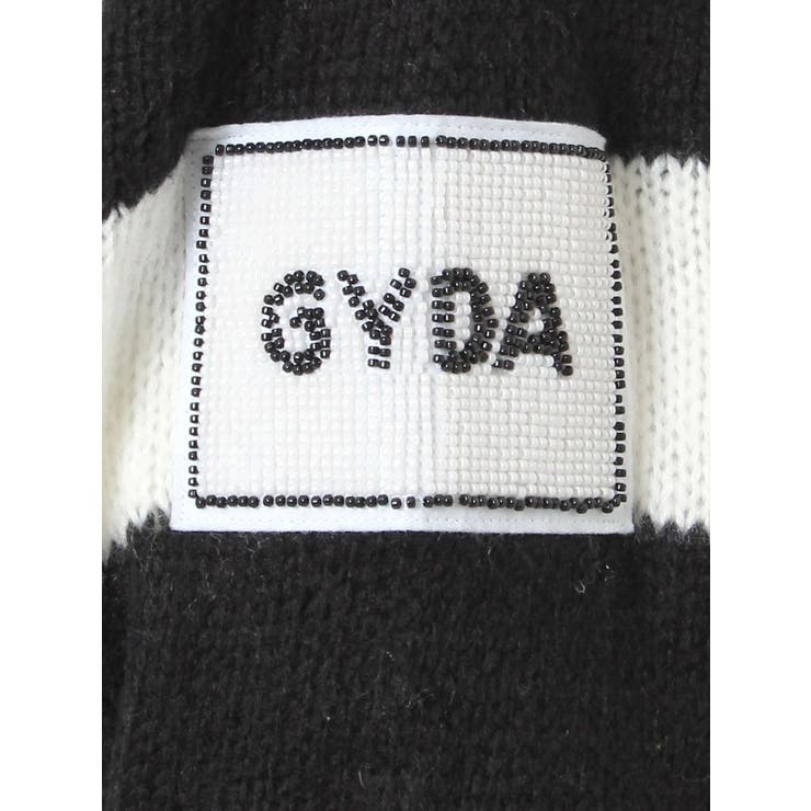 GYDA BEADS ボーダーLOOSEニット  TOPS[品番：MKSW0053162]｜GYDA（ジェイダ）のレディースファッション通販｜SHOPLIST（ショップリスト）