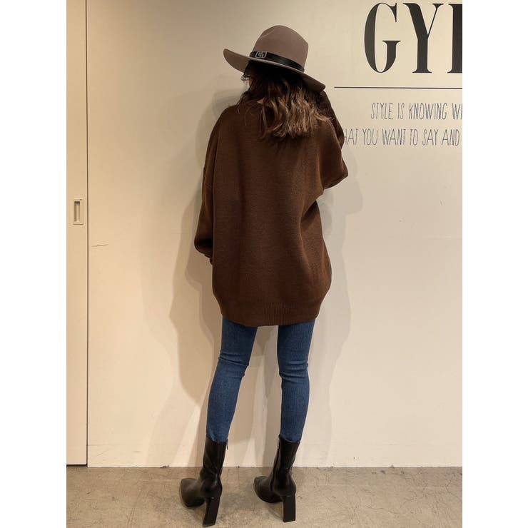 BETTY BOOP（TM) GYDIESジャカードニットTOPS[品番：MKSW0052554