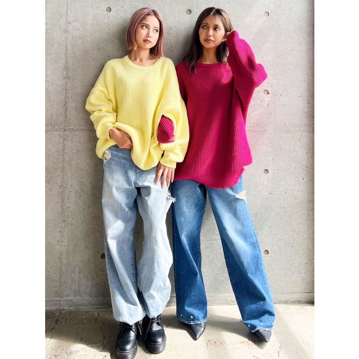 BASIC SOFT KNIT TOPS[品番：MKSW0053165]｜GYDA（ジェイダ）の