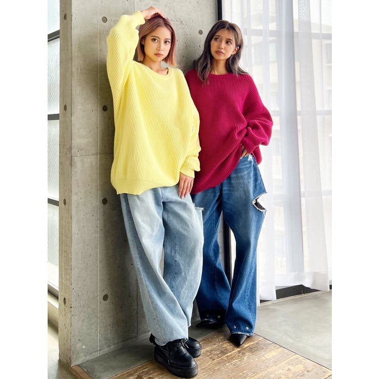 BASIC SOFT KNIT TOPS[品番：MKSW0053165]｜GYDA（ジェイダ）の