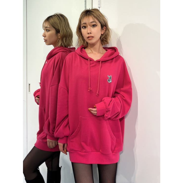 CALL BUNNY BIGスウェットパーカー[品番：MKSW0052557]｜GYDA