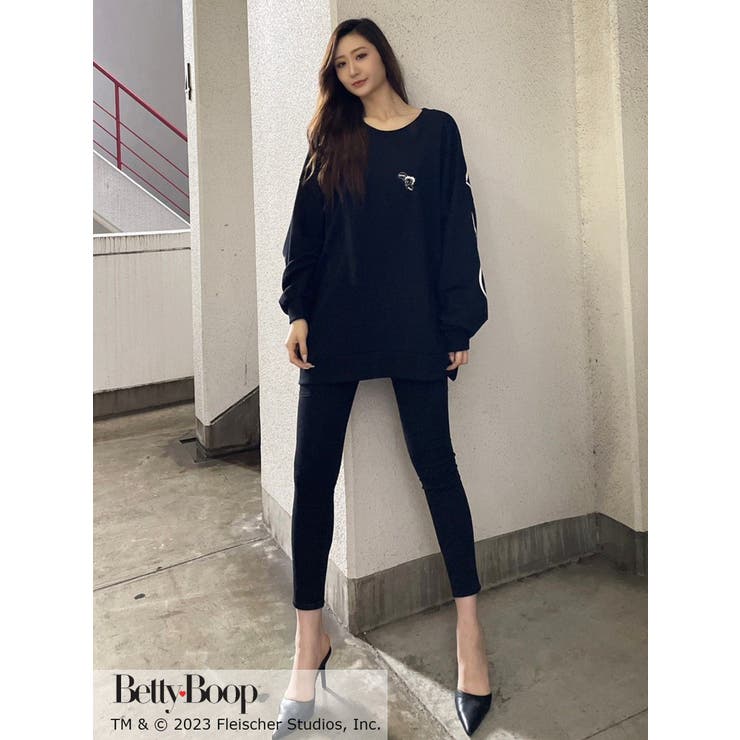 GYDA BETTY BOOP（TM) BIGスウェットTOPS[品番：MKSW0052559]｜GYDA