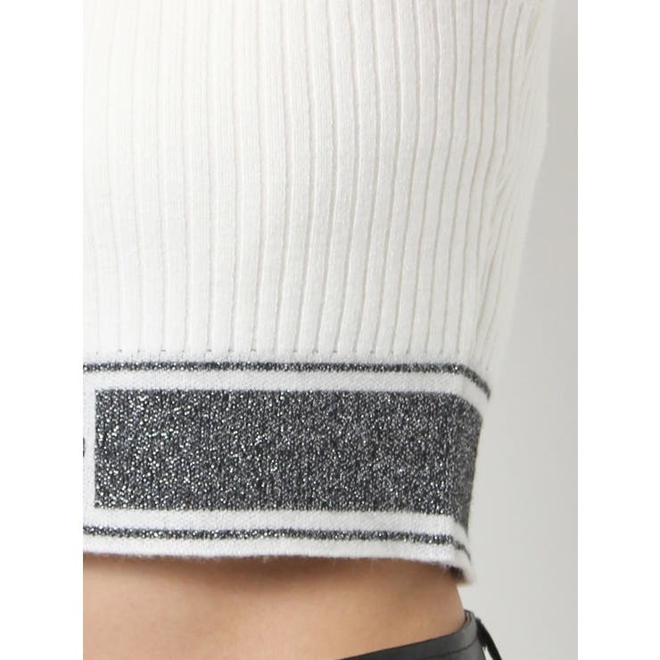 FAMED GLITTER LINE KNIT TANKTOP[品番：MKSW0052594]｜GYDA