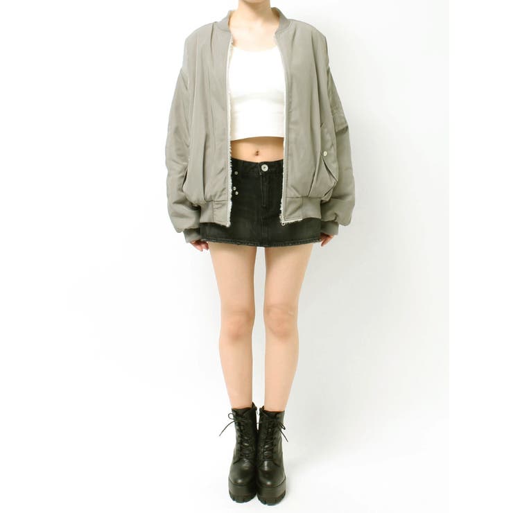 リバーシブル エコファー MA-1[品番：MKSW0053927]｜GYDA
