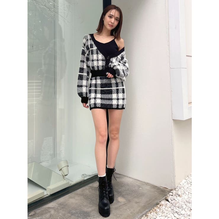 （訳ありセール 格安） 2WAY シャギーCHECK PATTERN[品番：MKSW0054293]｜GYDA その他