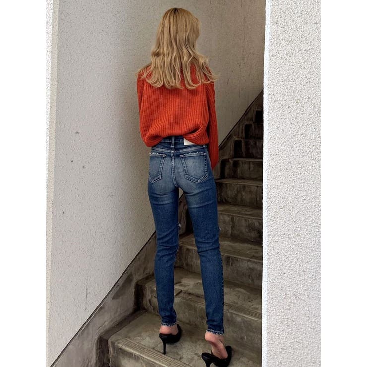 オフタートル オフショル ニット トップス | GYDA | 詳細画像50 