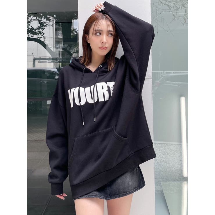 YOURT BRUSHED LINING BIG パーカー[品番：MKSW0054296]｜GYDA
