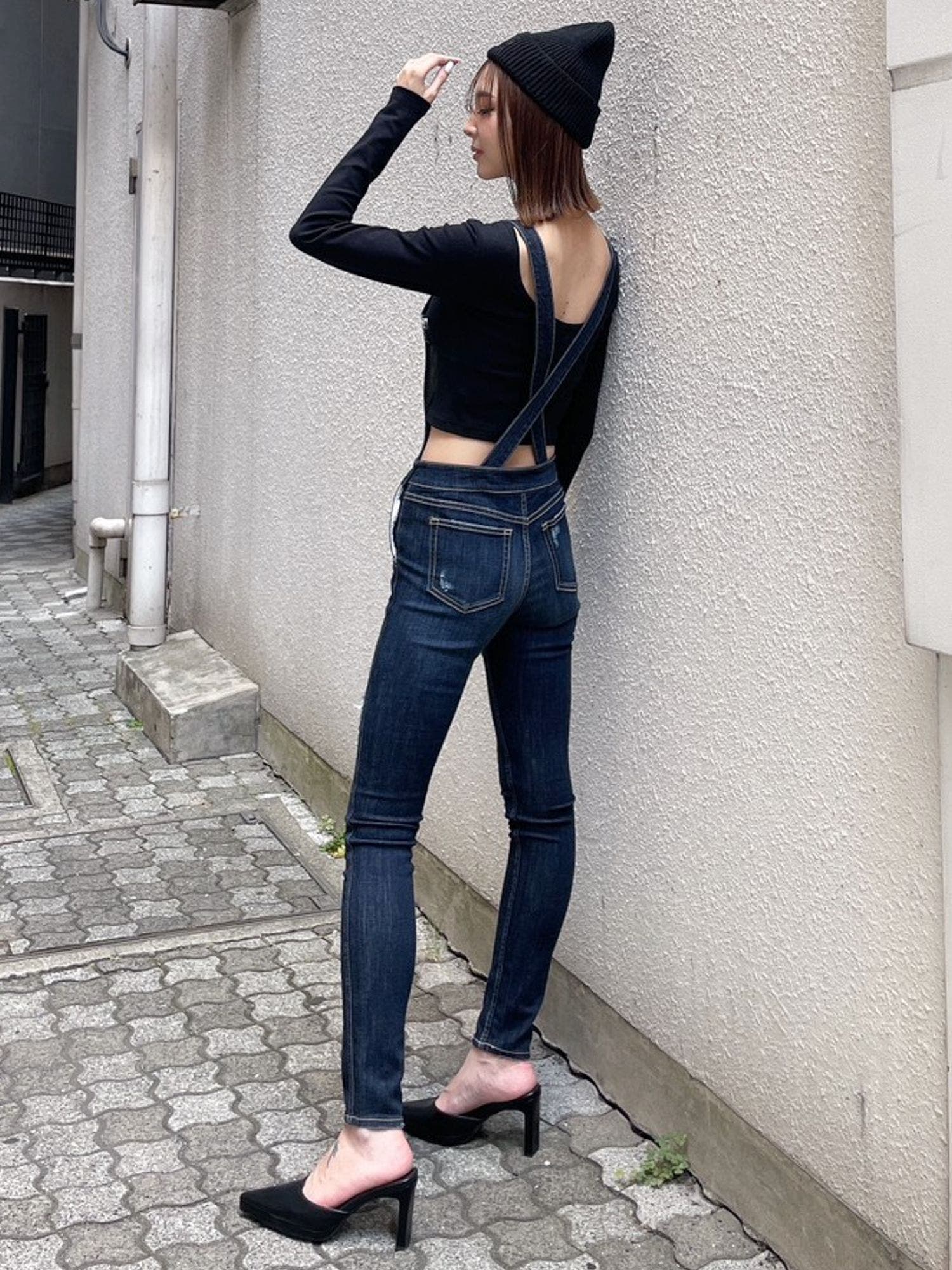 BACK OPEN クルーネックトップス[品番：MKSW0054302]｜GYDA