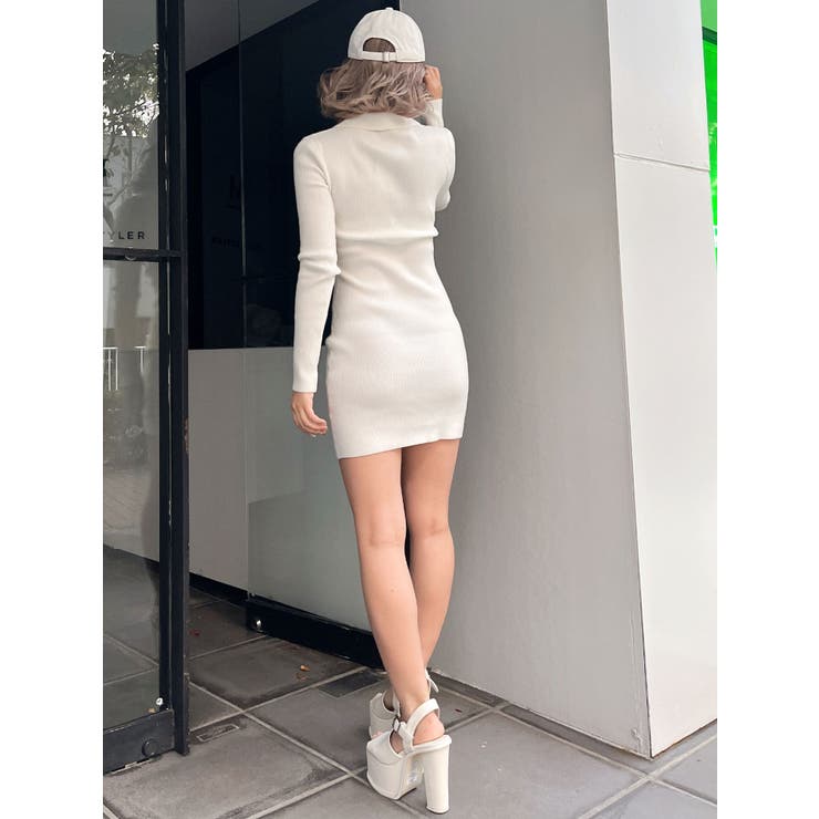 ❤︎GYDA POLOニットタイトワンピース❤︎ POLOニットタイトワンピース[品番：MKSW0056512]｜GYDA（ジェイダ）の