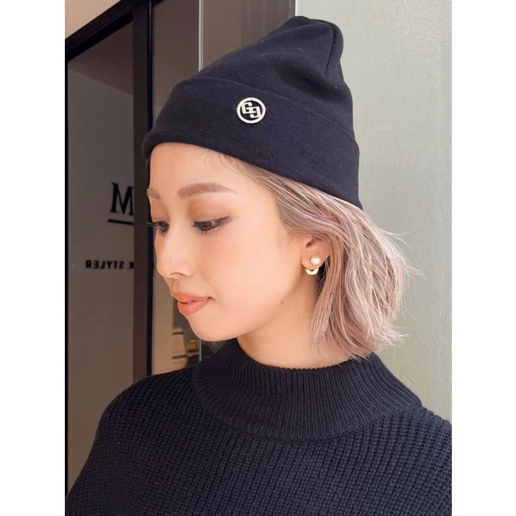 GG CIRCLE ニット キャップ[品番：MKSW0056329]｜GYDA（ジェイダ