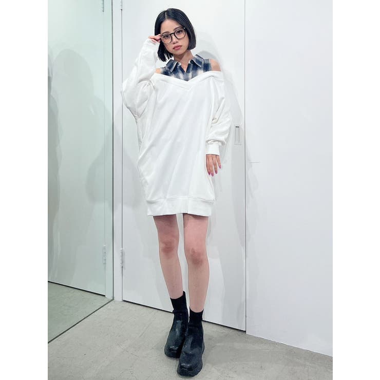 ニットドッキング ショートブーツ | GYDA | 詳細画像10 