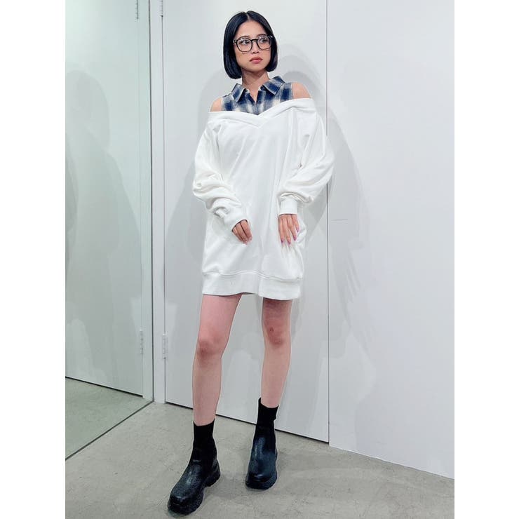 ニットドッキング ショートブーツ | GYDA | 詳細画像9 