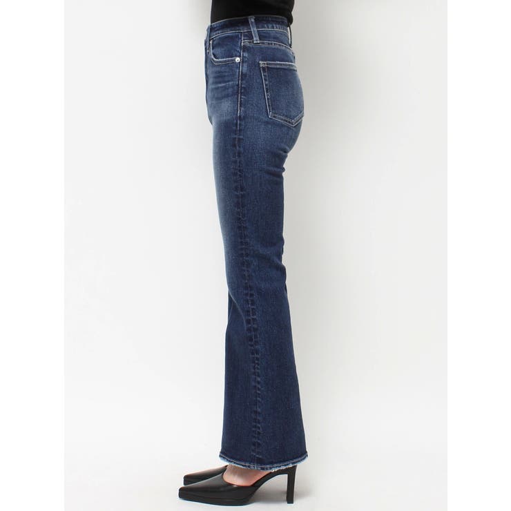 ハイウエストSOFTフレアワイドデニムパンツ[品番：MKSW0055041