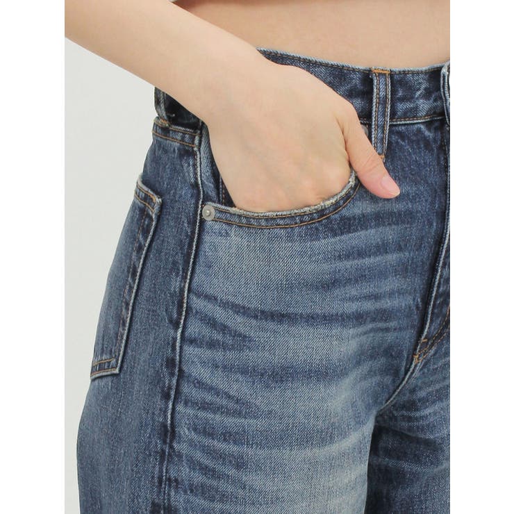 ハイウエスト HIGH-END WIDEデニムパンツ[品番：MKSW0056765
