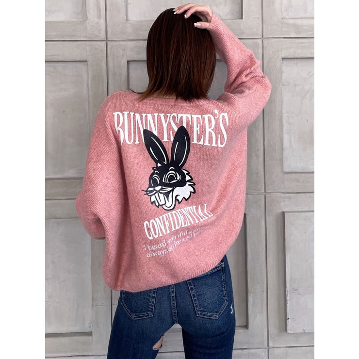 bibiy ニットトップス ピンク TOPS｜Bibiy.