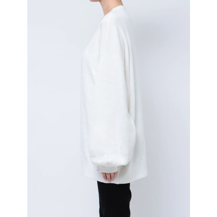トップス jieDa Over size Knit Square gyda LOOSE ニットトップス[品番：MKSW0056082]｜GYDA