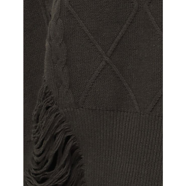 クラッシュ LOOSE ニットトップス | GYDA | 詳細画像44 