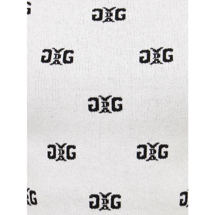 8月中掲載！【新品未使用品】Gajess Cropped Knit バイカラー2WAYニットトップス[品番：MKSW0061660]｜GYDA