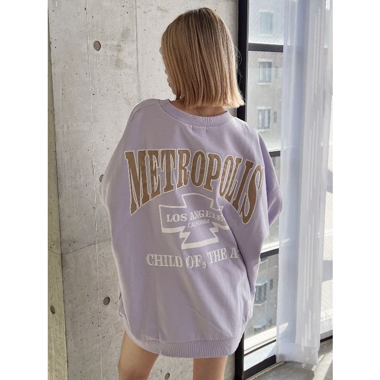 METROPOLISグラインダードルマンスウェットTOPS[品番：MKSW0056177 