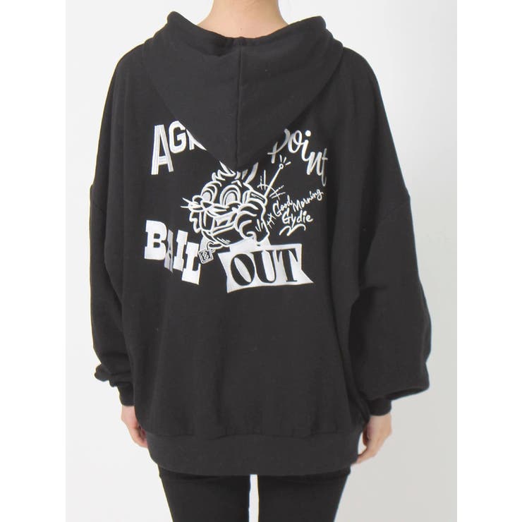 CALL BUNNY BIGスウェットパーカー[品番：MKSW0056178]｜GYDA