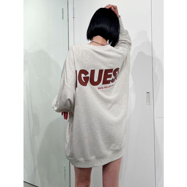 igusa スウェット IGUESS BIG スウェット トップス[品番：MKSW0055003]｜GYDA（ジェイダ