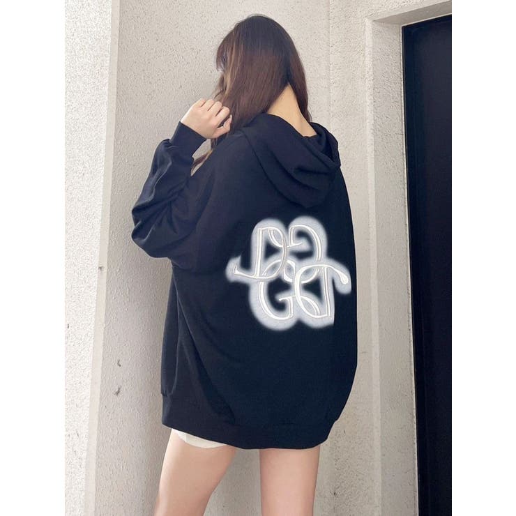 BACK GD MOTIF BIG パーカー[品番：MKSW0056330]｜GYDA（ジェイダ）の