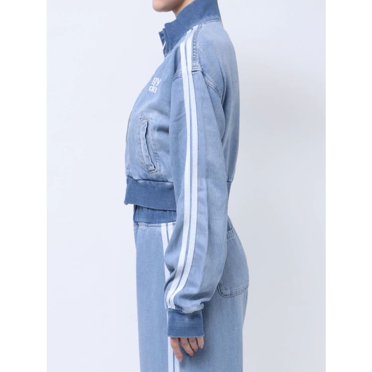 【TINY】Square gyda 2ラインデニムショートブルゾン | GYDA | 詳細画像32 