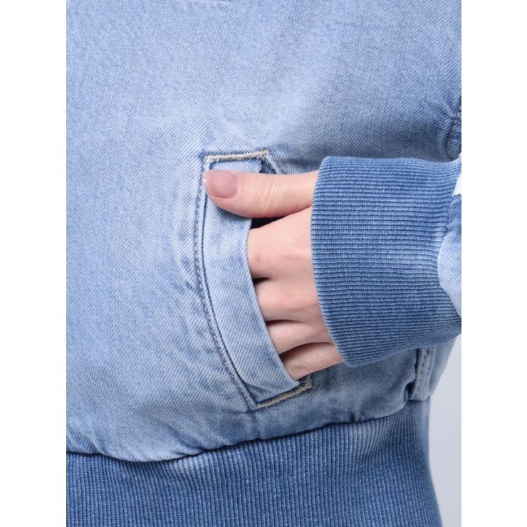 TINY】Square gyda 2ラインデニムショートブルゾン[品番