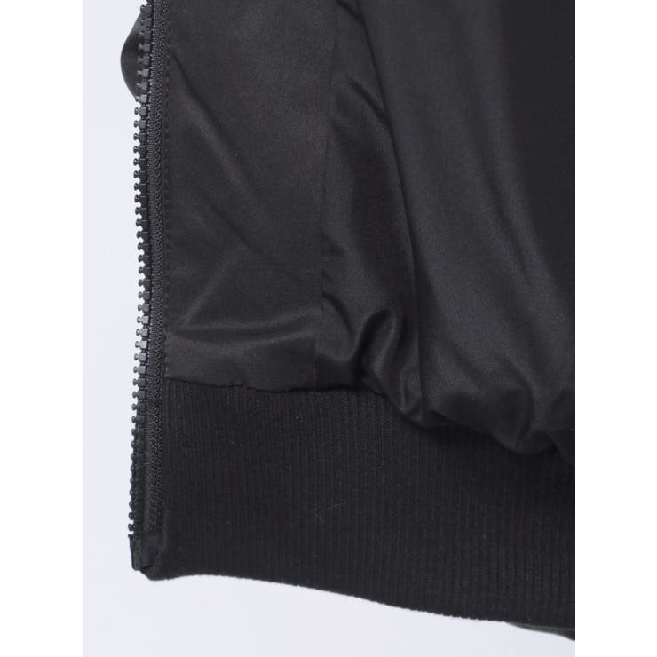 Ｗライン2wayショートブルゾン | GYDA | 詳細画像26 