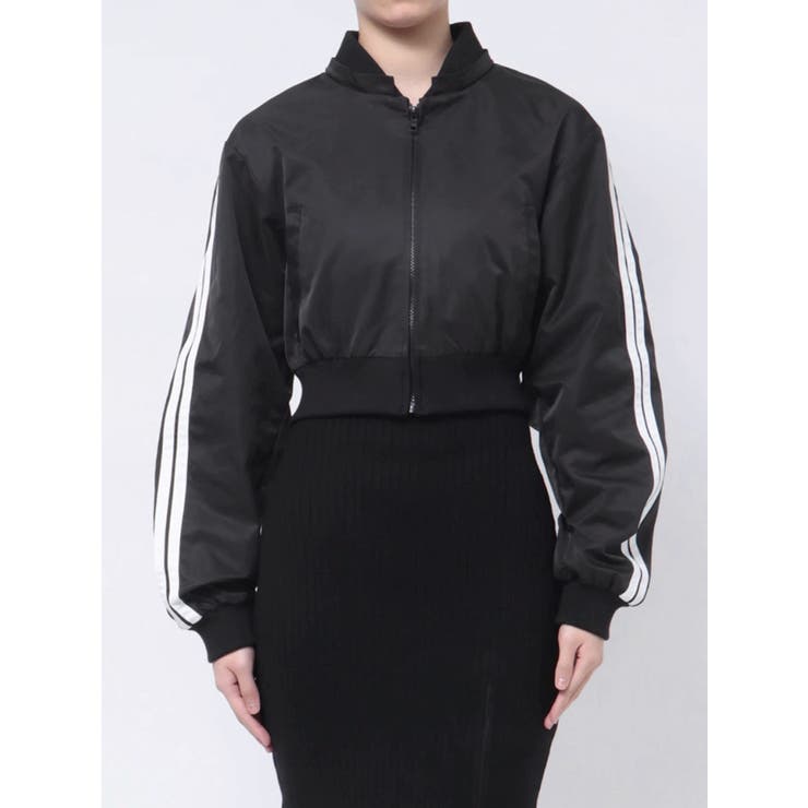 Ｗライン2wayショートブルゾン | GYDA | 詳細画像29 