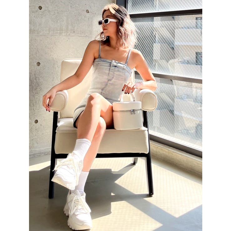 タイトベアデニムワンピース[品番：MKSW0054822]｜GYDA