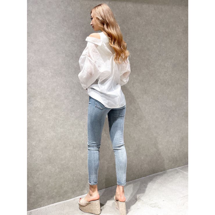 3WAYショルダーOPENシアードッキングシャツ | GYDA | 詳細画像5 