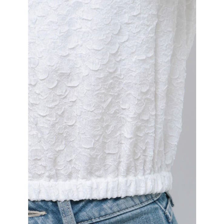 ショルダーOPENジャカードブラウス | GYDA | 詳細画像21 