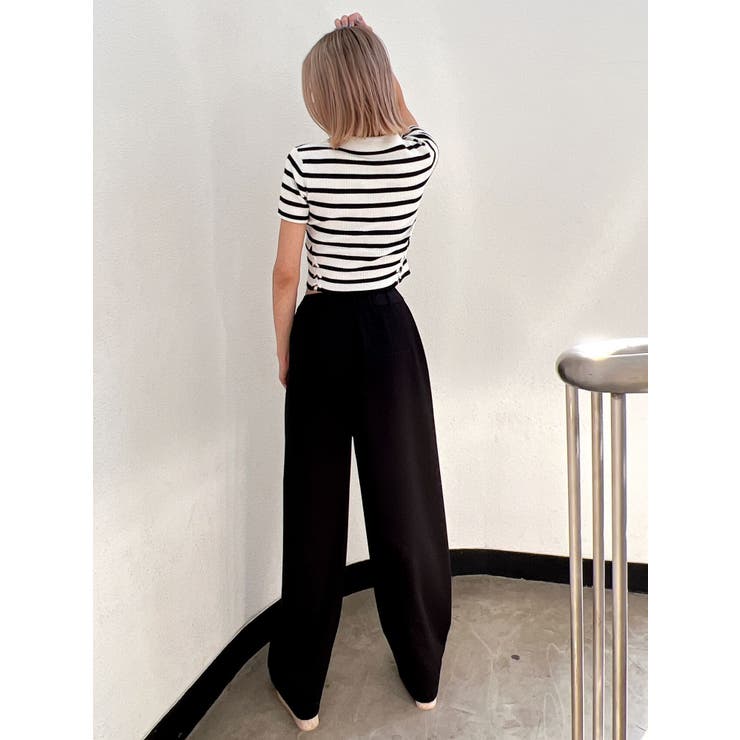 ハイウエストストレートパンツ[品番：MKSW0056183]｜GYDA