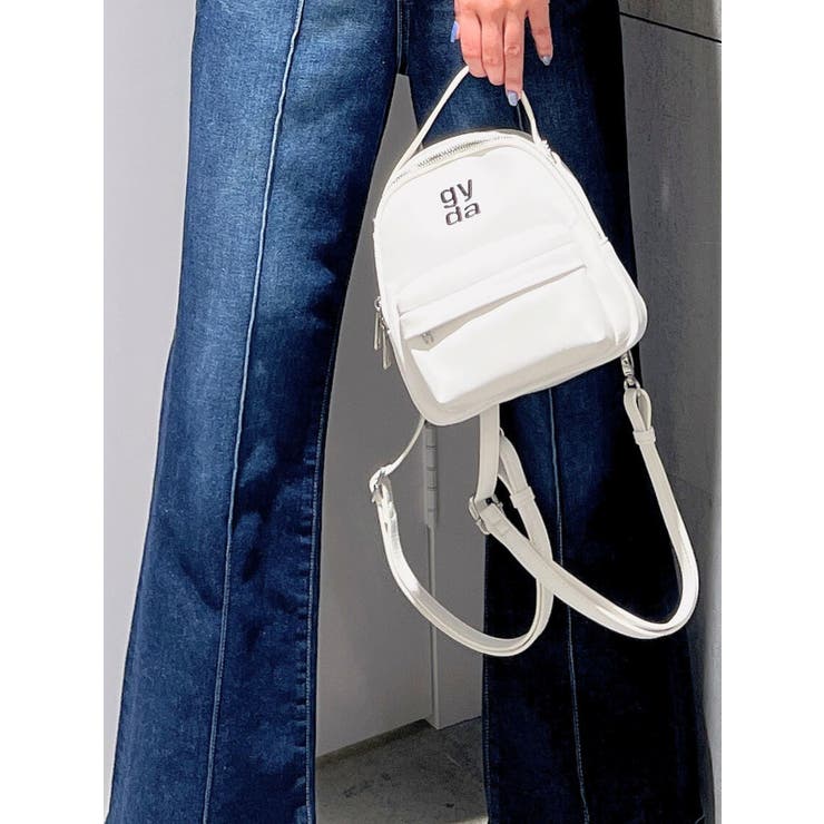 Square gyda embroidery4WAYミニリュック[品番：MKSW0054842