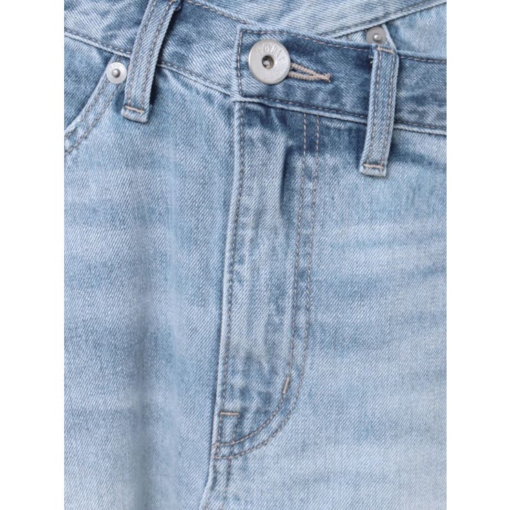 OVERLAPリメイクデニムロングスカート | GYDA | 詳細画像28 