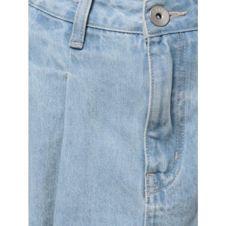 タックプリーツ デニムスカートライクショートパンツ | GYDA | 詳細画像41 