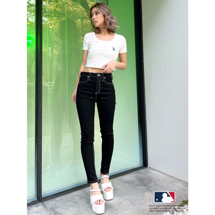 GYDA【MLB】ラウンドネックショートTシャツ | GYDA | 詳細画像8 